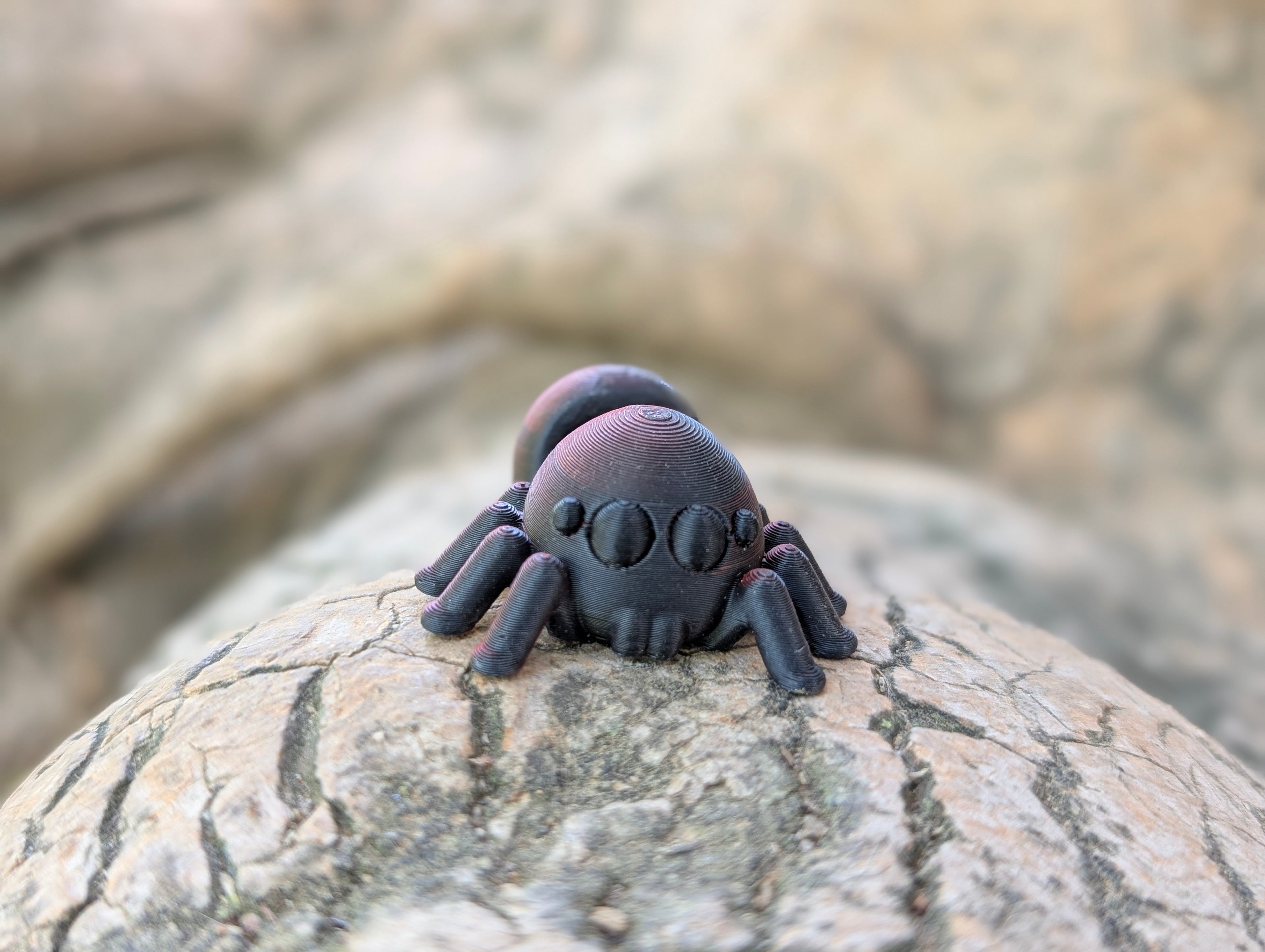 Mini Araña articulada impresa en 3D | ZINKOO