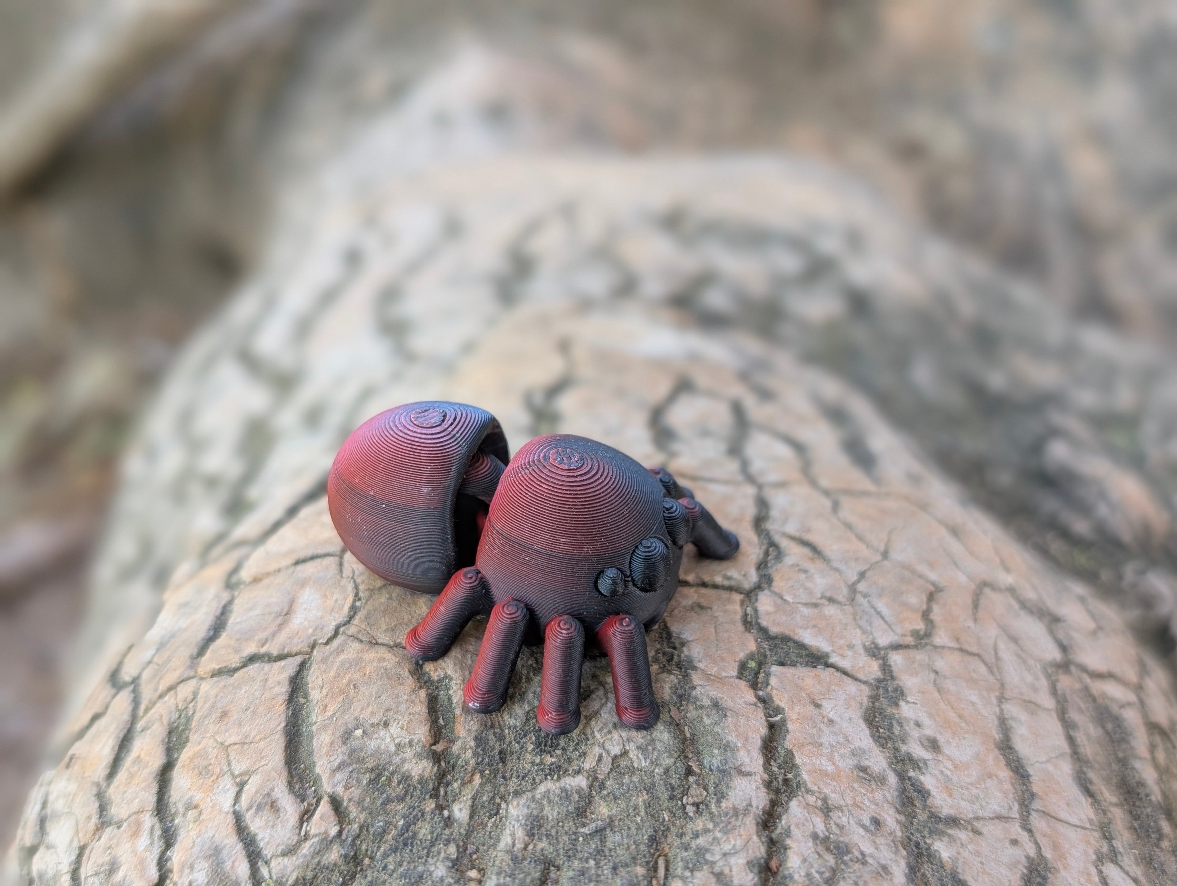 Mini Araña articulada impresa en 3D | ZINKOO