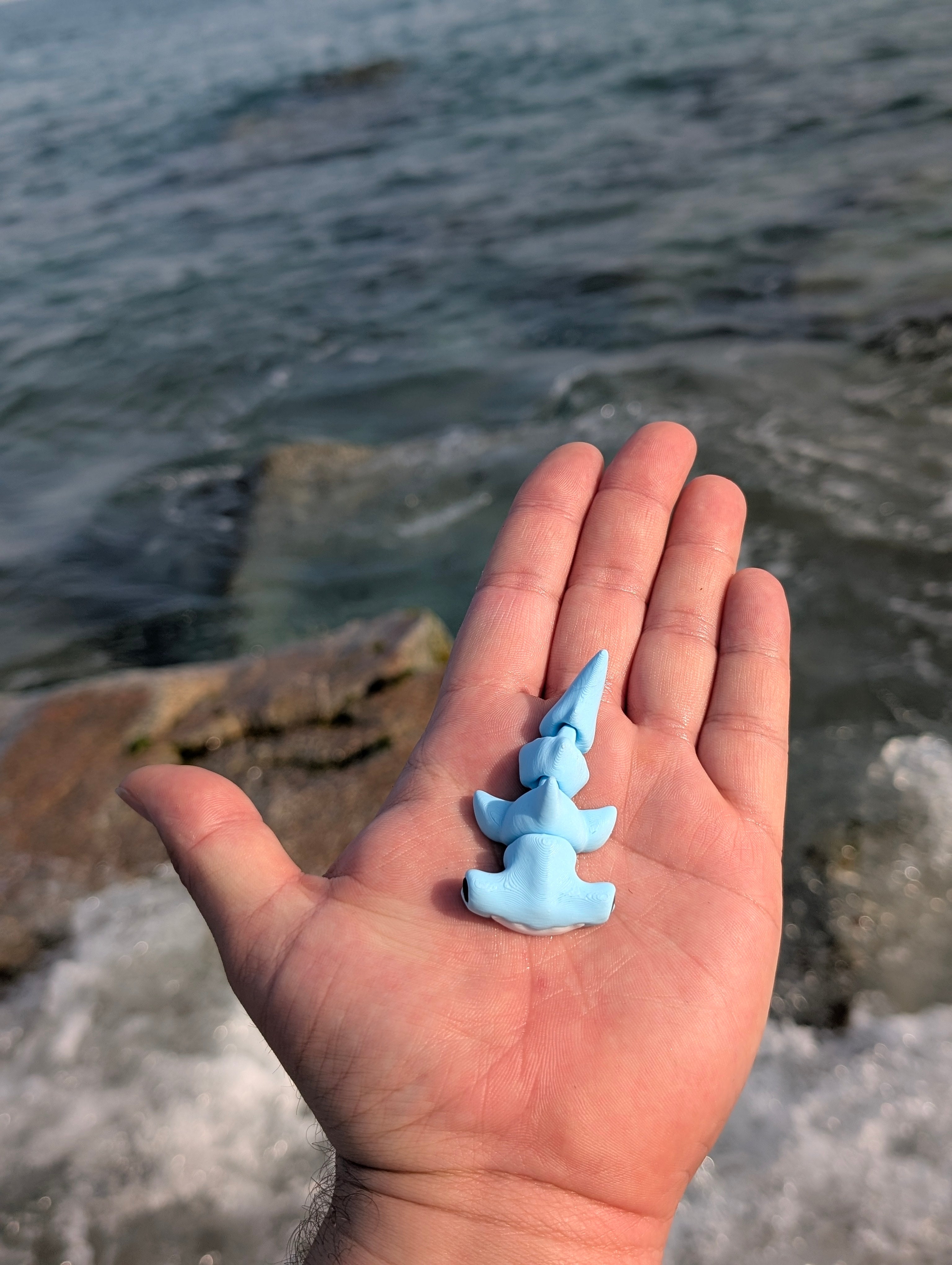 Mini Tiburón Martillo articulado impreso en 3D | ZINKOO