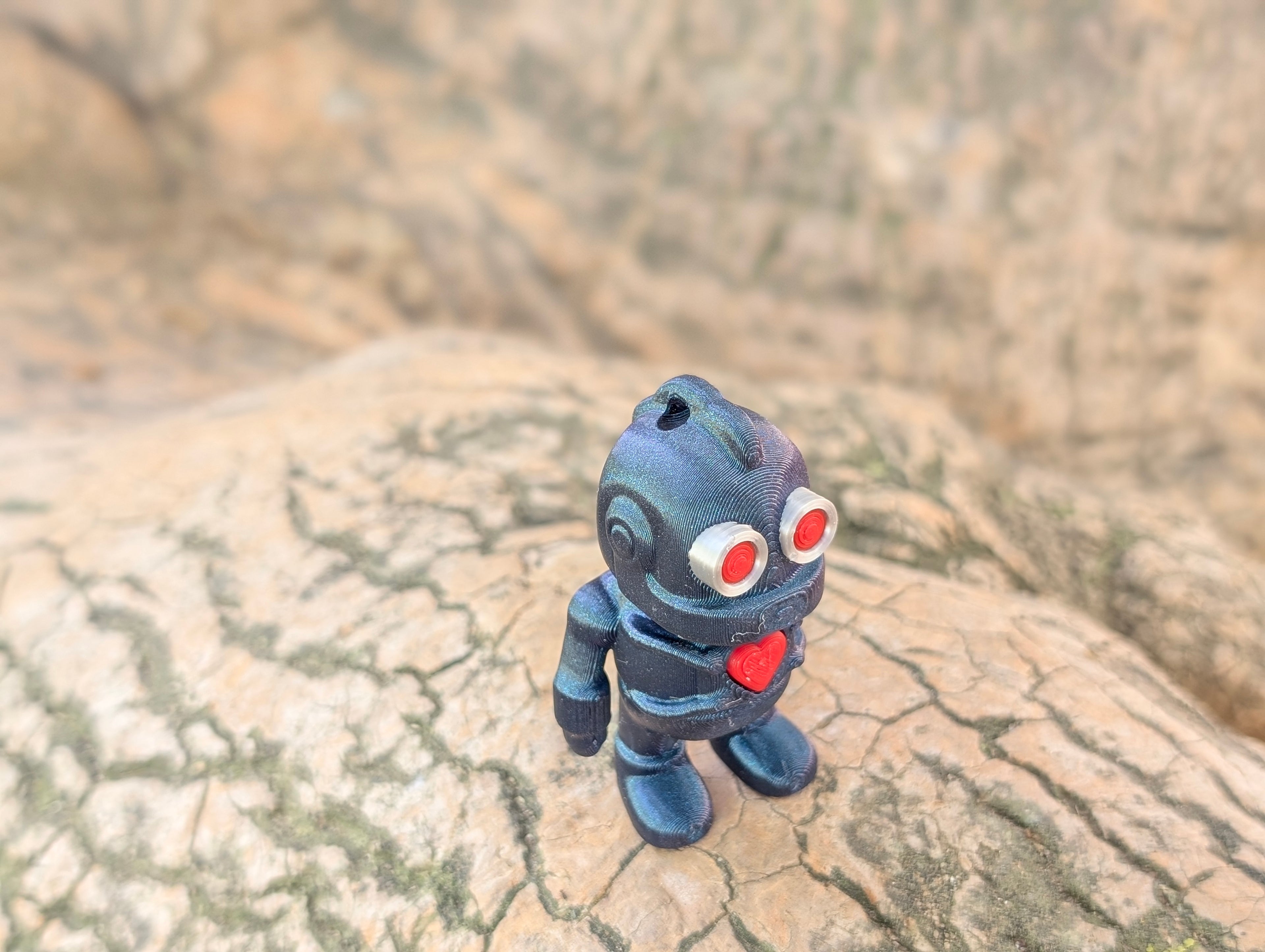 Mini Robot articulado impreso en 3D | ZINKOO