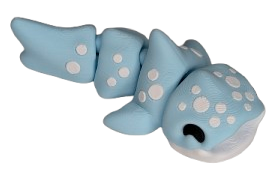 Mini Tiburón Ballena Articulado