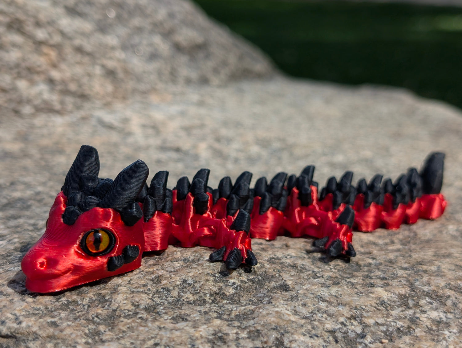 Dragón de piedra Pequeño Articulado ZINKOO – Figura de Fantasía para Regalar y Coleccionar