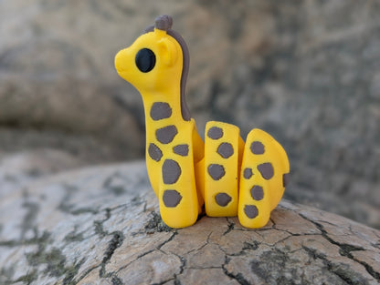 Mini Jirafa articulada impresa en 3D | ZINKOO