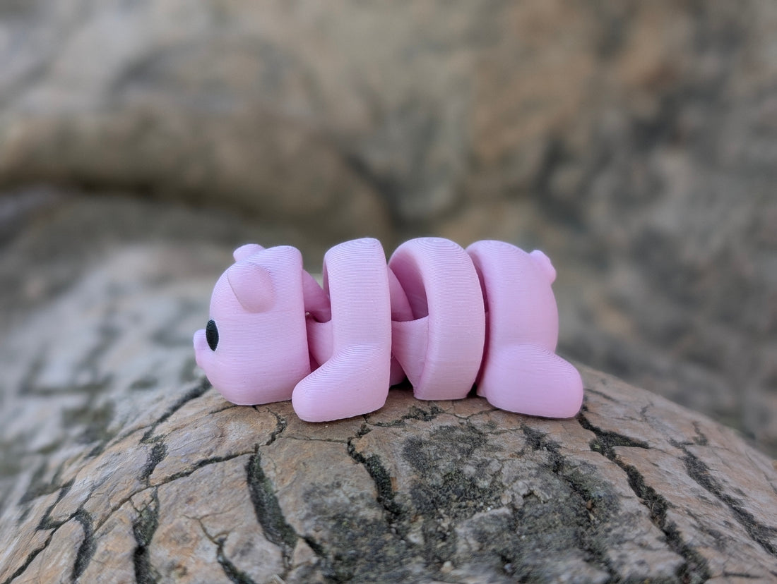 Mini Cerdo articulado impreso en 3D | ZINKOO