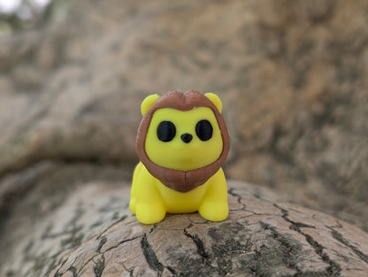 Mini León articulado impreso en 3D | ZINKOO