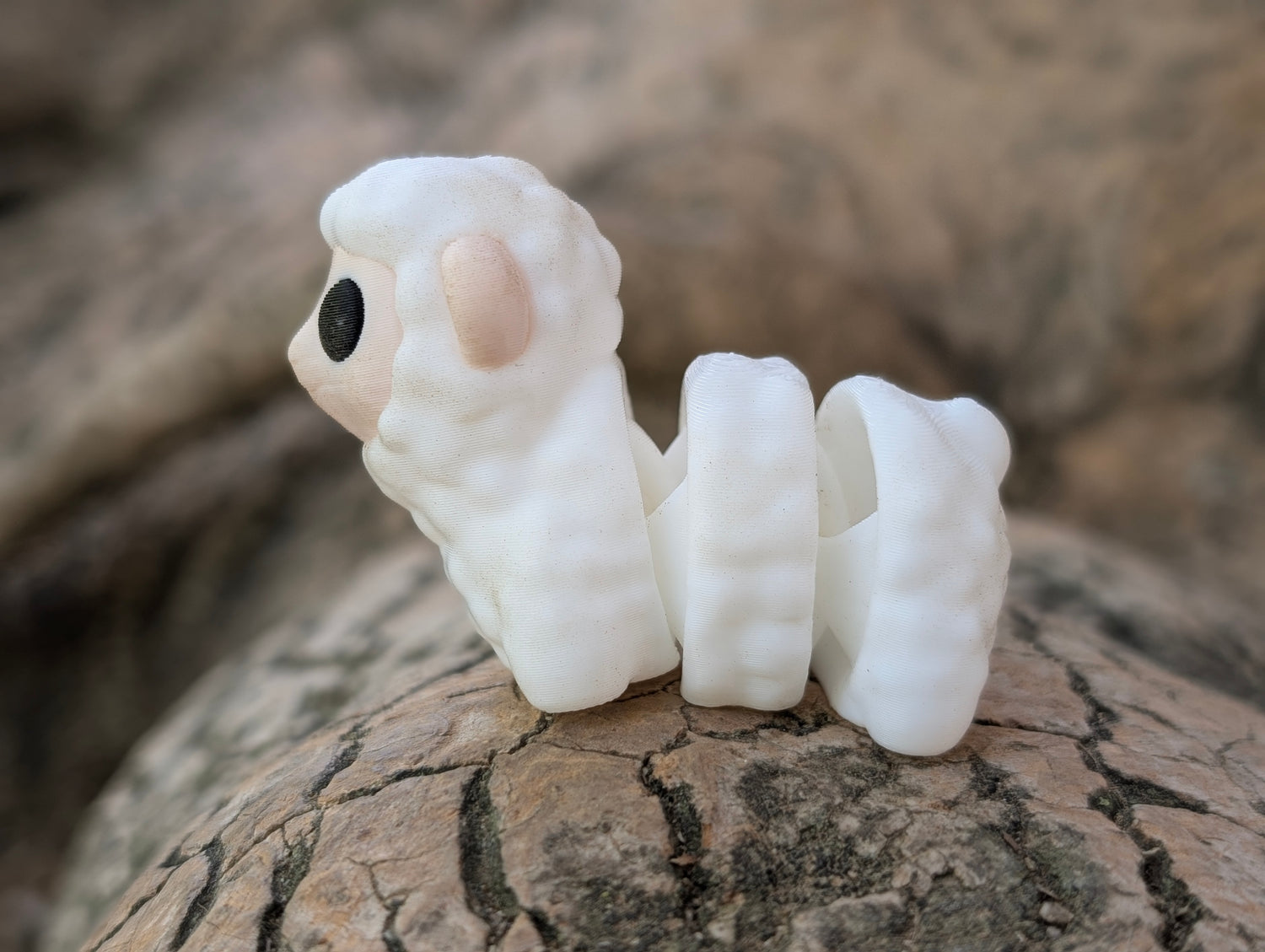 Mini Oveja Aarticulada impresa en 3D | ZINKOO