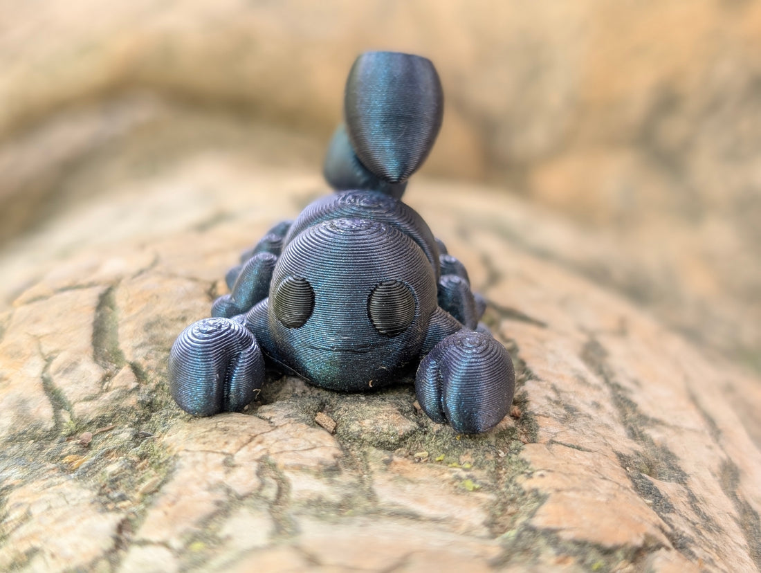 Mini Escorpión articulado impreso en 3D | ZINKOO