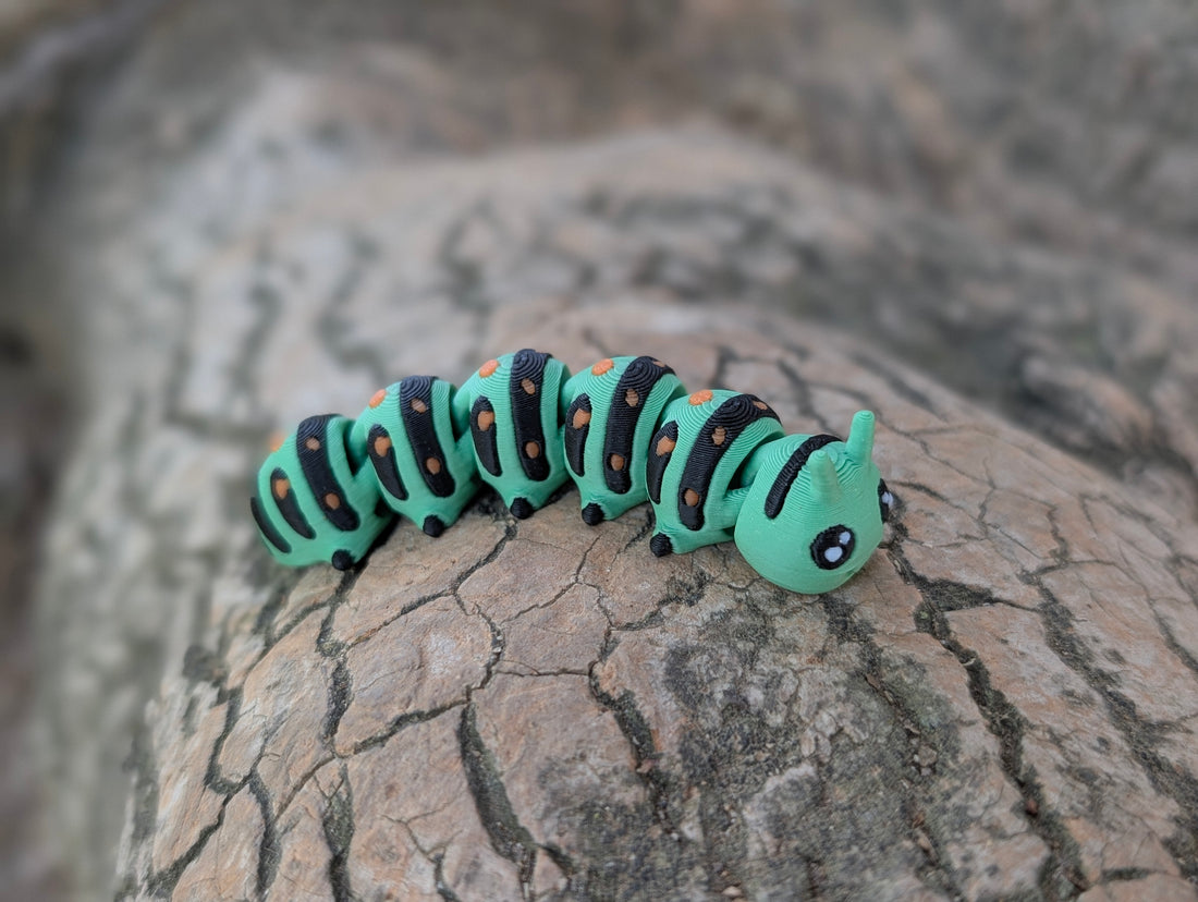 Mini Oruga articulada impresa en 3D | ZINKOO