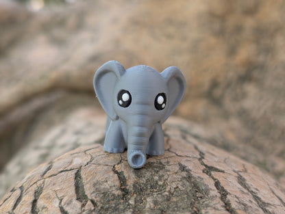 Mini Elefante articulado impreso en 3D | ZINKOO