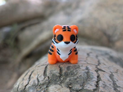 Mini Tigre articulado impreso en 3D | ZINKOO