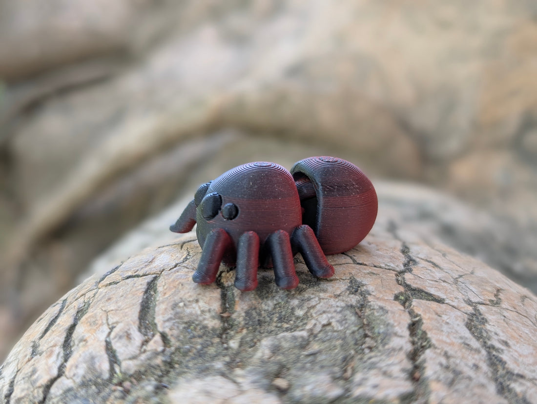 Mini Araña articulada impresa en 3D | ZINKOO