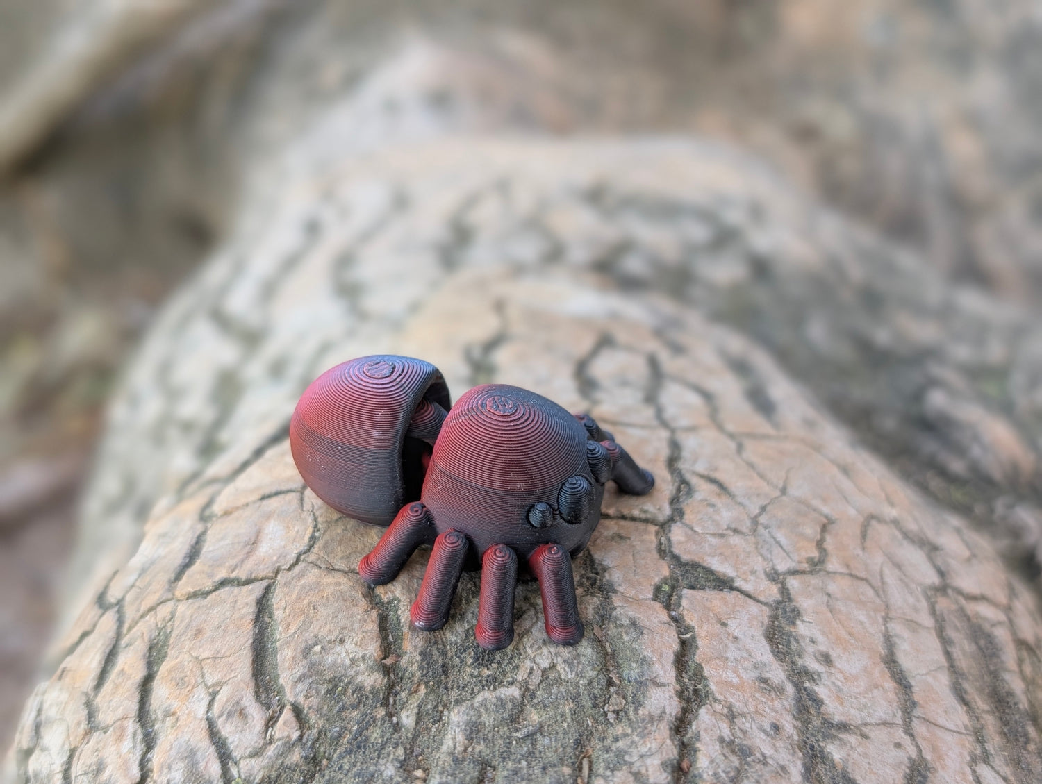 Mini Araña articulada impresa en 3D | ZINKOO