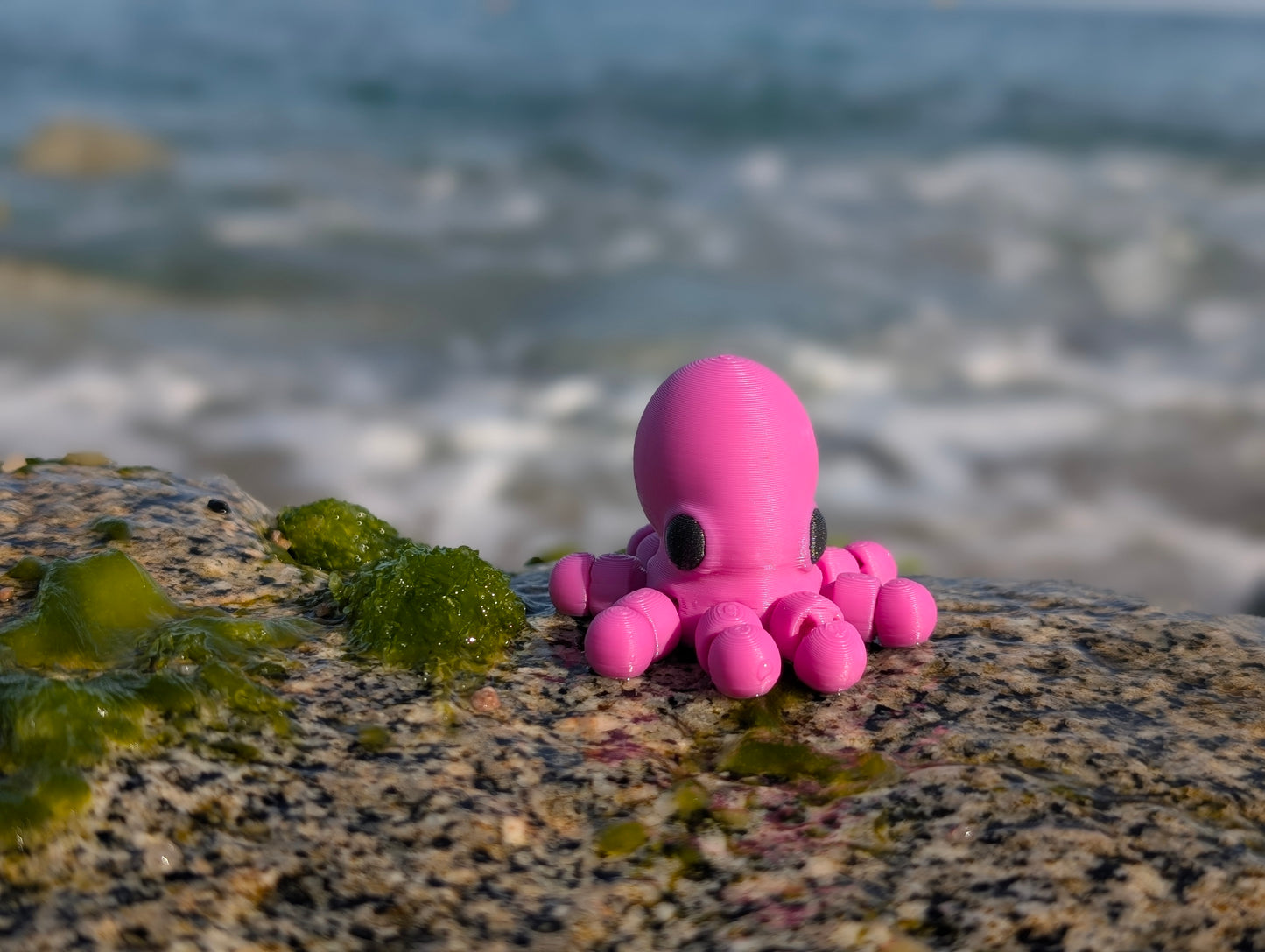 Mini pulpo Articulado – Juguete Sensorial Flexible para Niños
