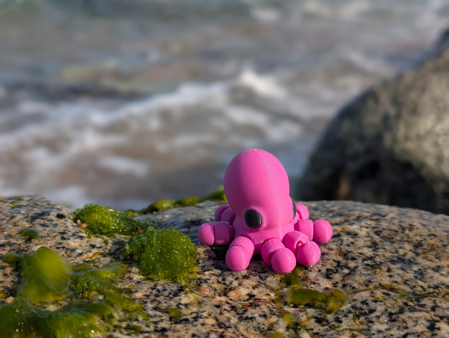 Mini pulpo Articulado – Juguete Sensorial Flexible para Niños