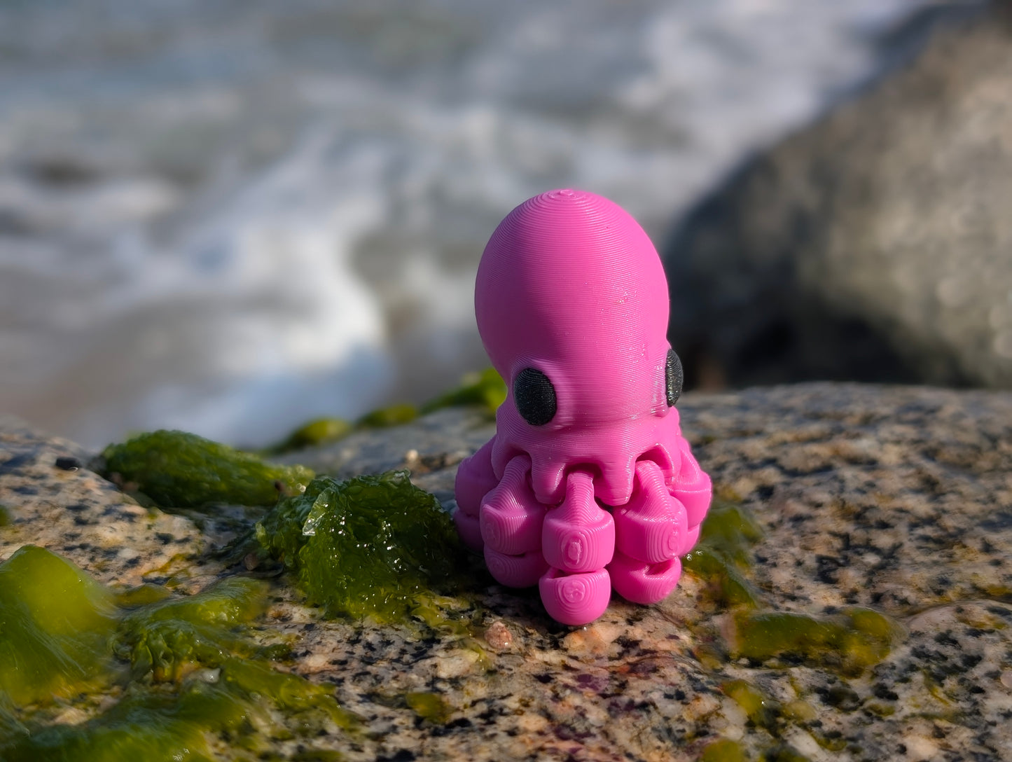 Mini pulpo Articulado – Juguete Sensorial Flexible para Niños
