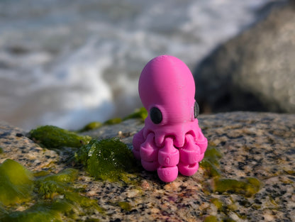 Mini pulpo Articulado – Juguete Sensorial Flexible para Niños