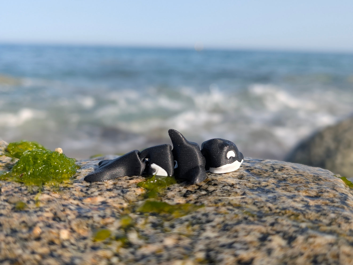 Mini Orca articulada impresa en 3D | ZINKOO