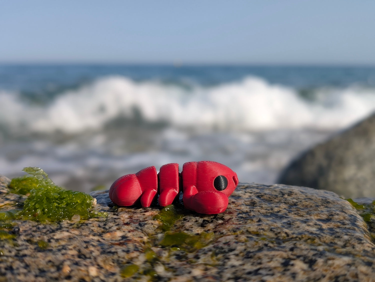 Mini Langosta articulada impresa en 3D | ZINKOO