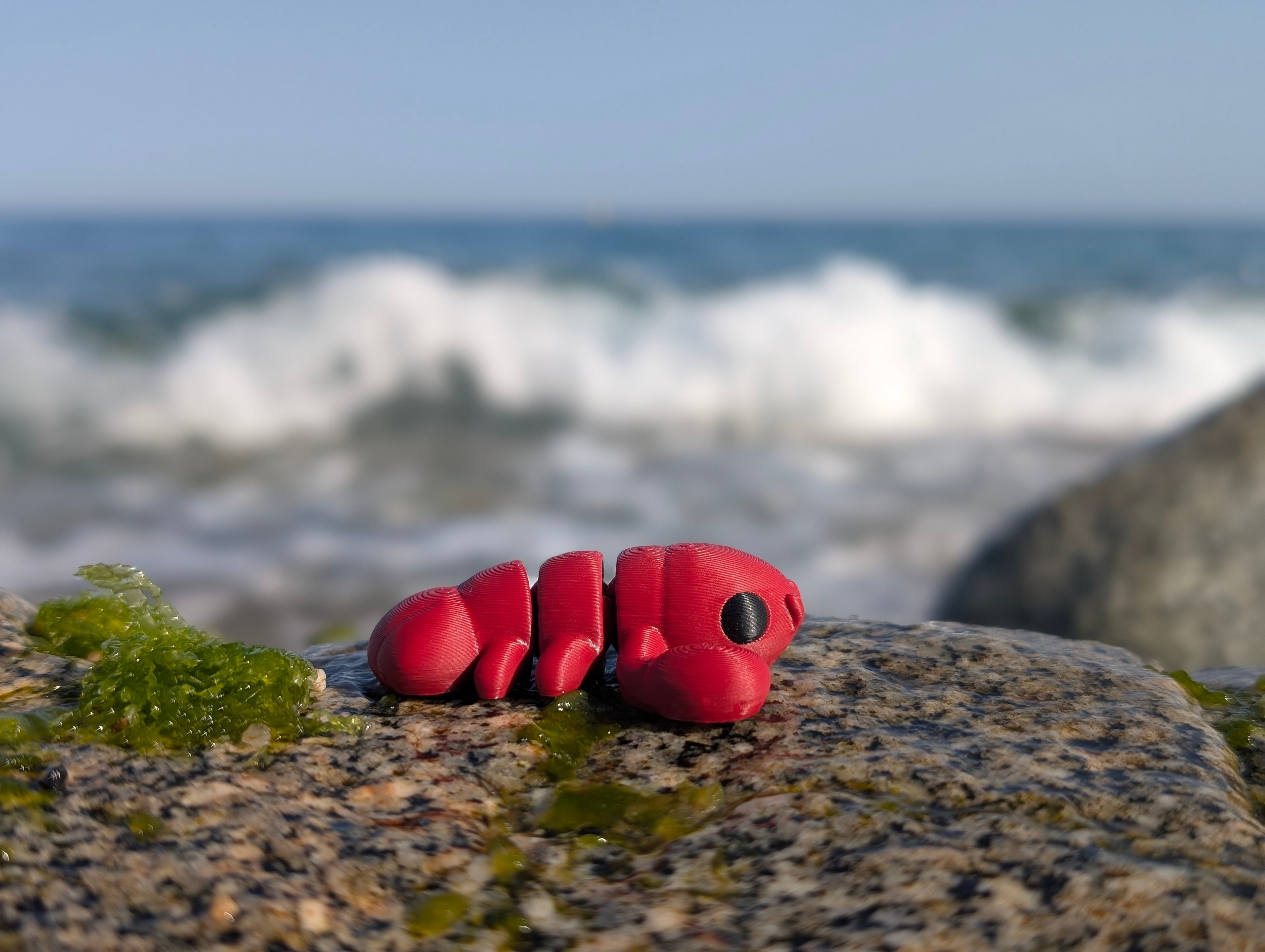 Mini Langosta articulada impresa en 3D | ZINKOO
