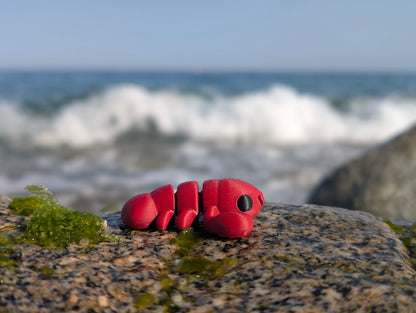 Mini Langosta articulada impresa en 3D | ZINKOO
