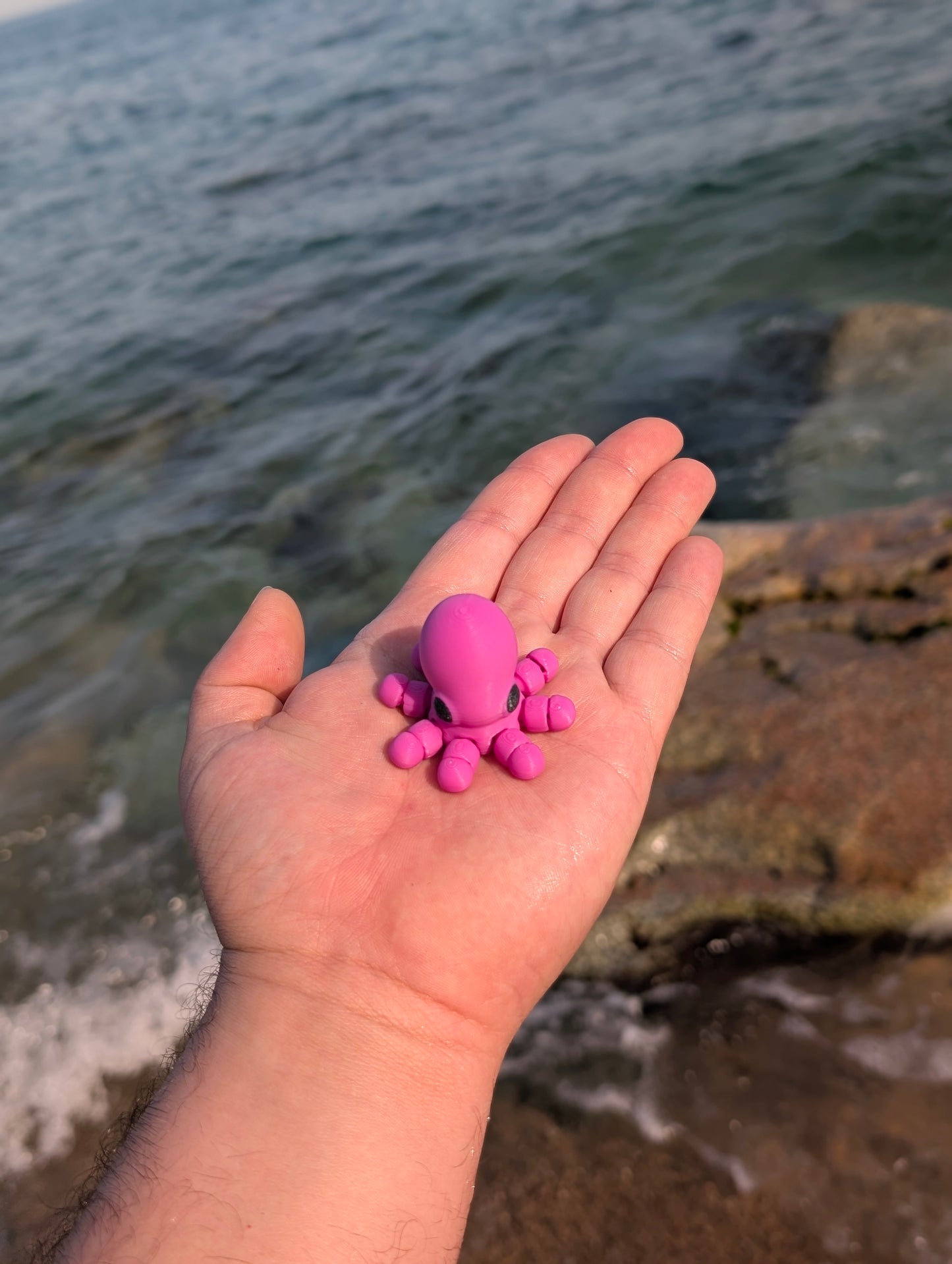 Mini pulpo Articulado – Juguete Sensorial Flexible para Niños