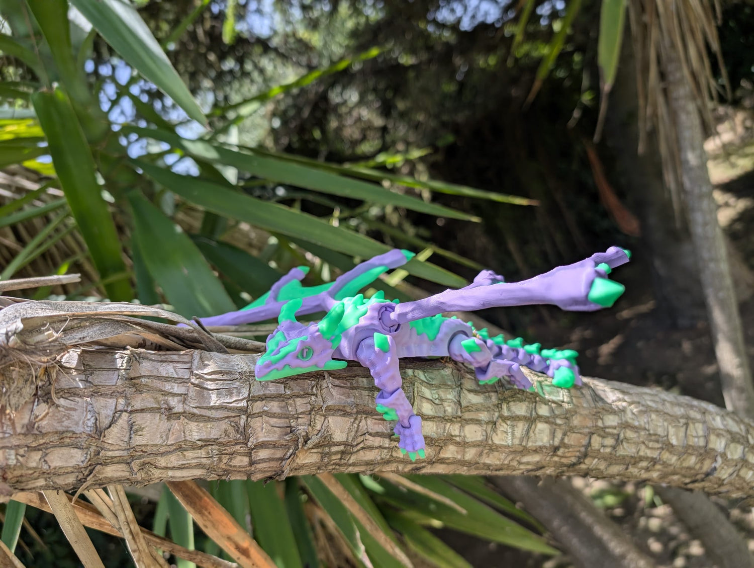 Dragón Volador Articulado – Figura Flexible Impresa en 3D