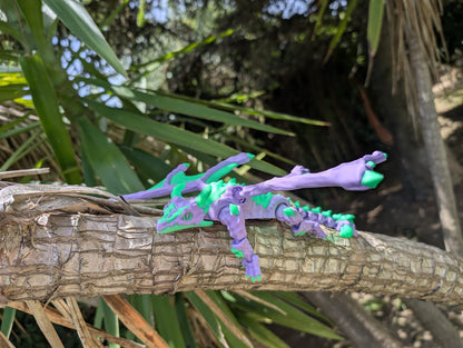 Dragón Volador Articulado – Figura Flexible Impresa en 3D