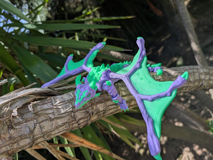 Dragón Volador Articulado – Figura Flexible Impresa en 3D