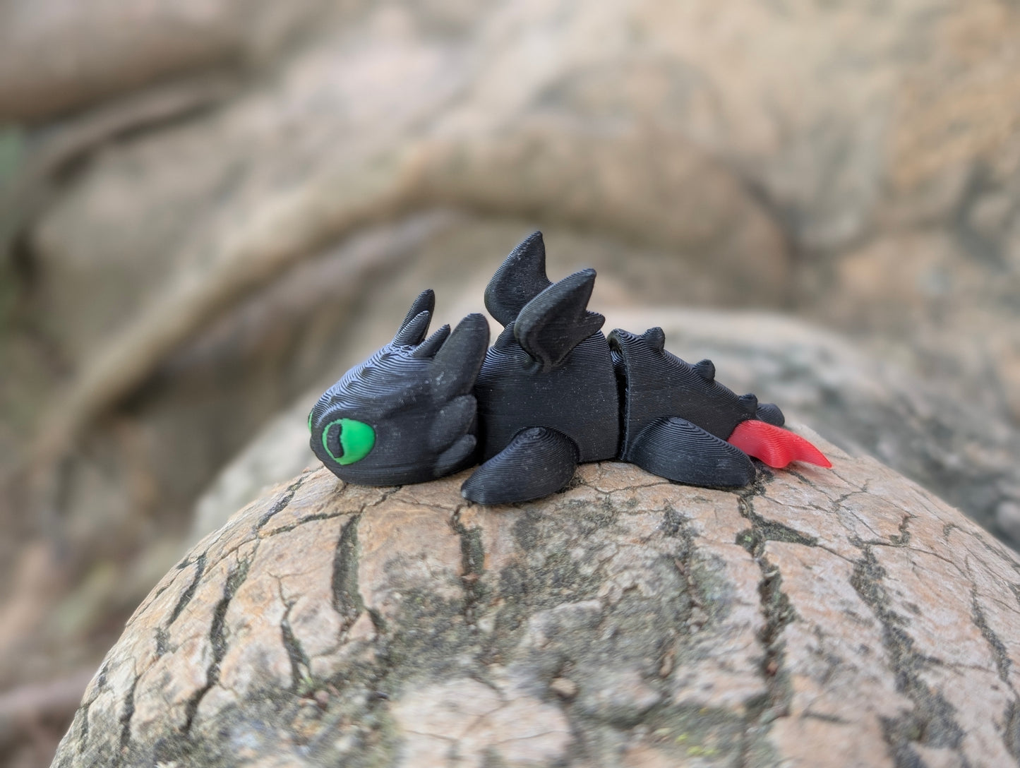Mini Desdentado articulado impreso en 3D | ZINKOO