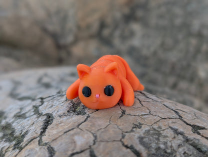 Mini Gato articulado impreso en 3D | ZINKOO