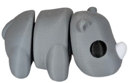 Mini Rinoceronte Articulado