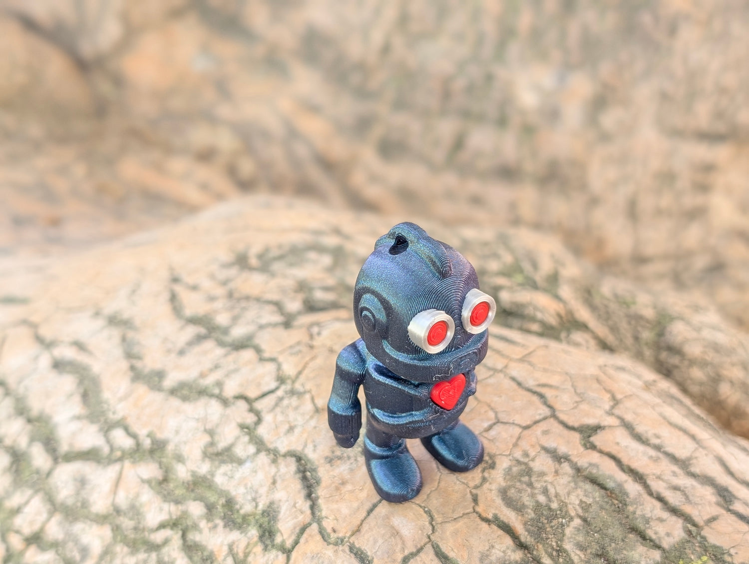 Mini Robot articulado impreso en 3D | ZINKOO